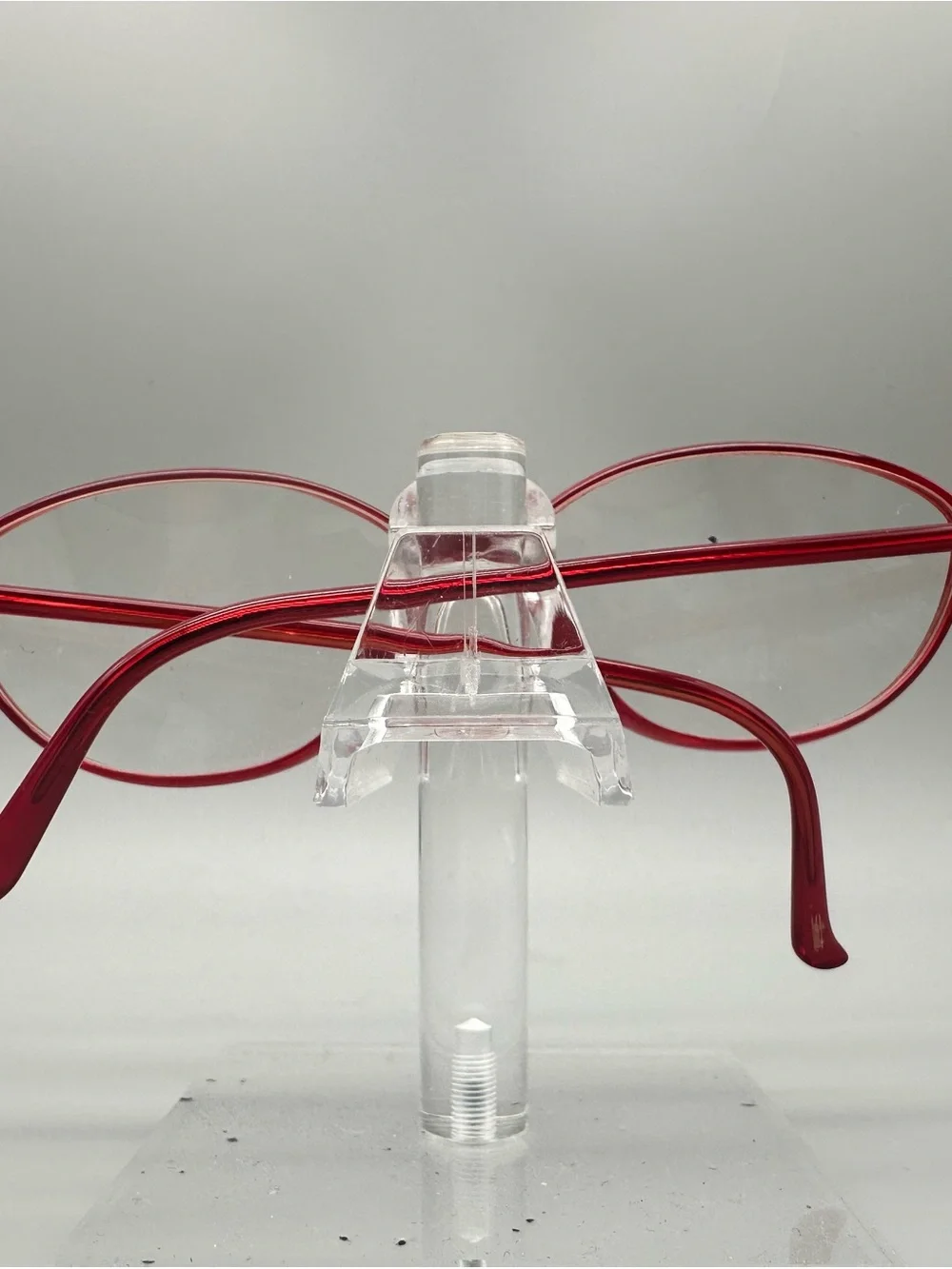 Silhouette SPX 1979 20 6101 Red Oval Eyeglass Frames Austria 53-13-135 Womens